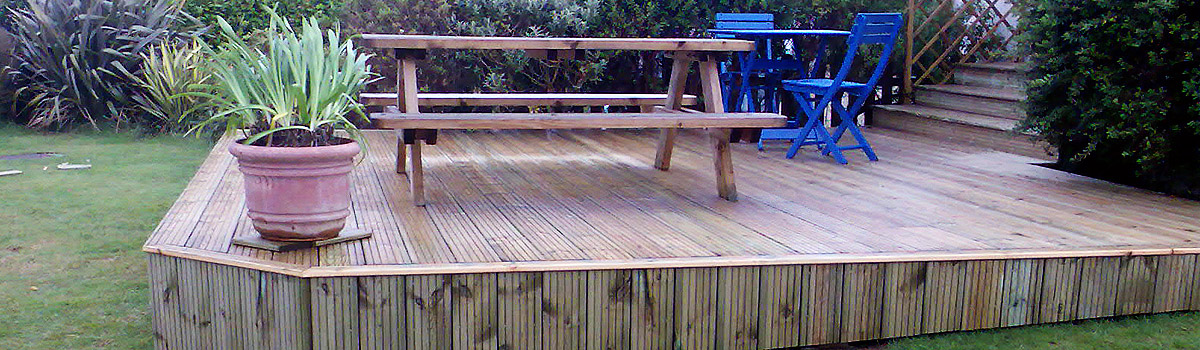 Menuisier à Landéda : terrasse bois